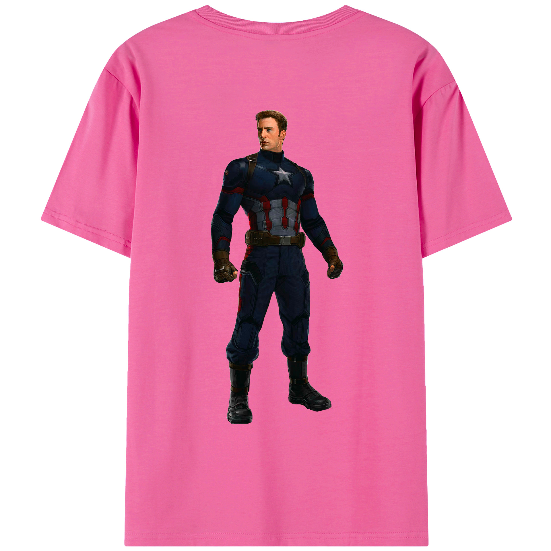 （画像用） アベンジャーズ The Avengers レディース半袖Tシャツ(バックプリント)